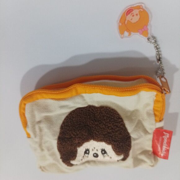 Monchhichi pouch with charm - Picture 5 of 6
